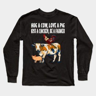 Chicken Funny Long Sleeve T-Shirt